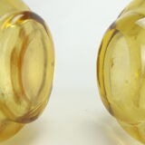 Old pair of George Sand decanters, Cristal de Portieux