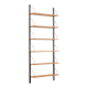 Set of six upcycled oak shelves in Poul Cadovius style.