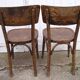 Paire de chaises de bistrot Mahieu