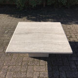 Italian Travertine Coffee Table