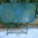 Old garden iron table