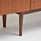 Large vintage Scandinavian teak sideboard – 1960s buffet