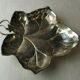 Old cut/flat ivy leaf shape/vine, silver metal, WMF