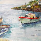 Marine painting painting