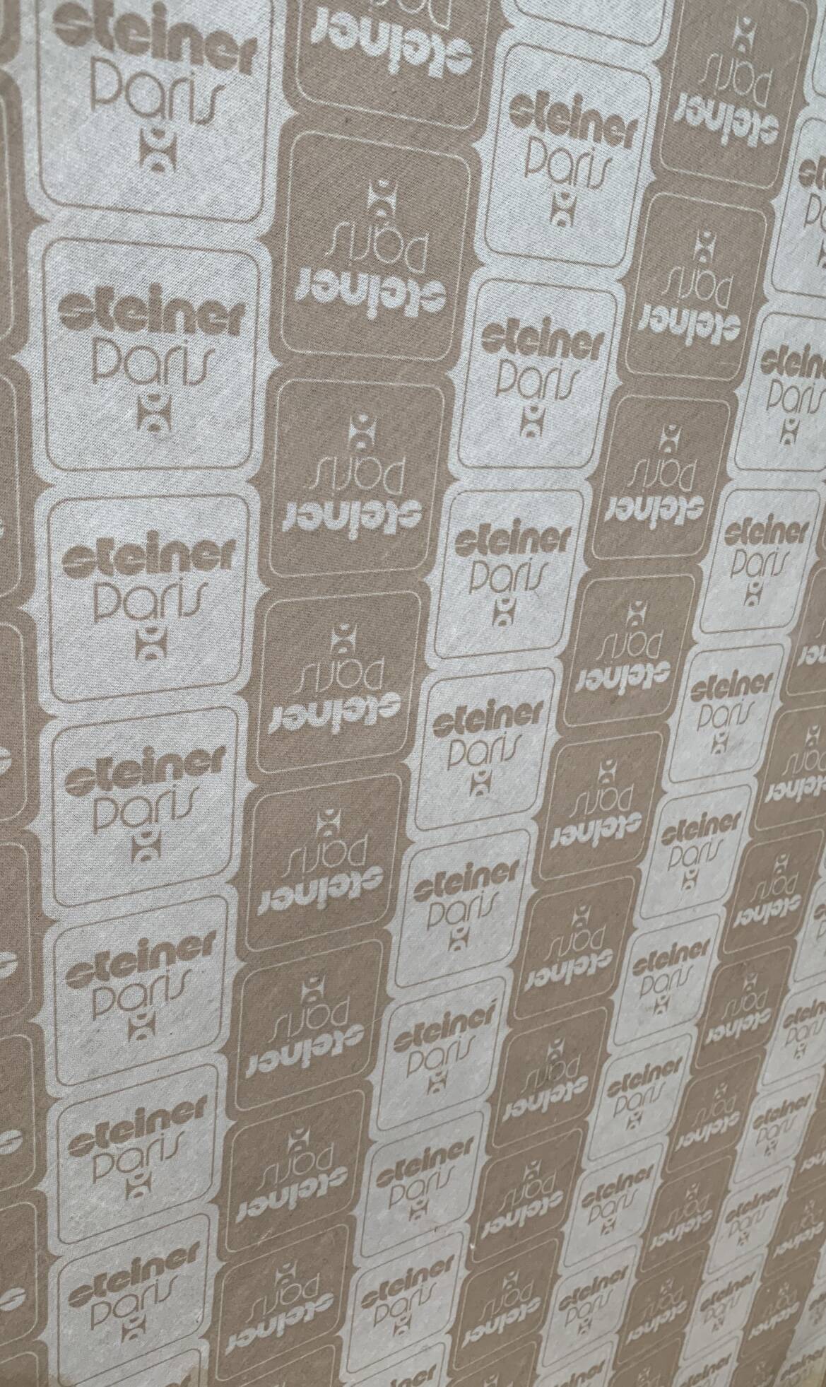 Steiner Paris white leather armchair