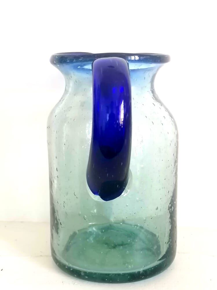 Carafe bubbled glass style Biot