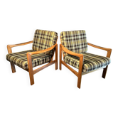Pair of Scandinavian armchairs