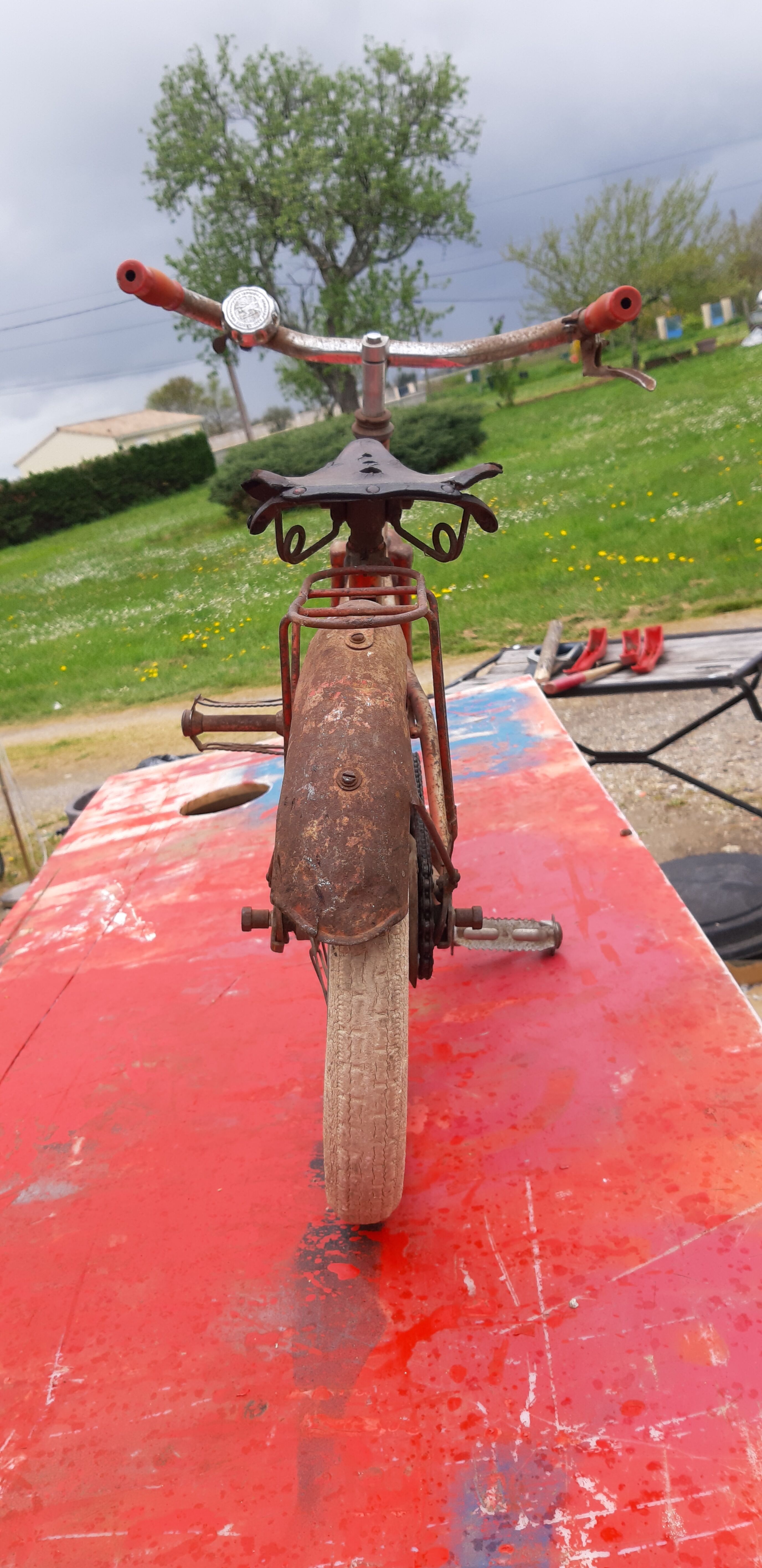 Children's bike of the 50s