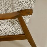 Henryk Lis 300-190 armchair year 70 loop fabric Ref: Balisto