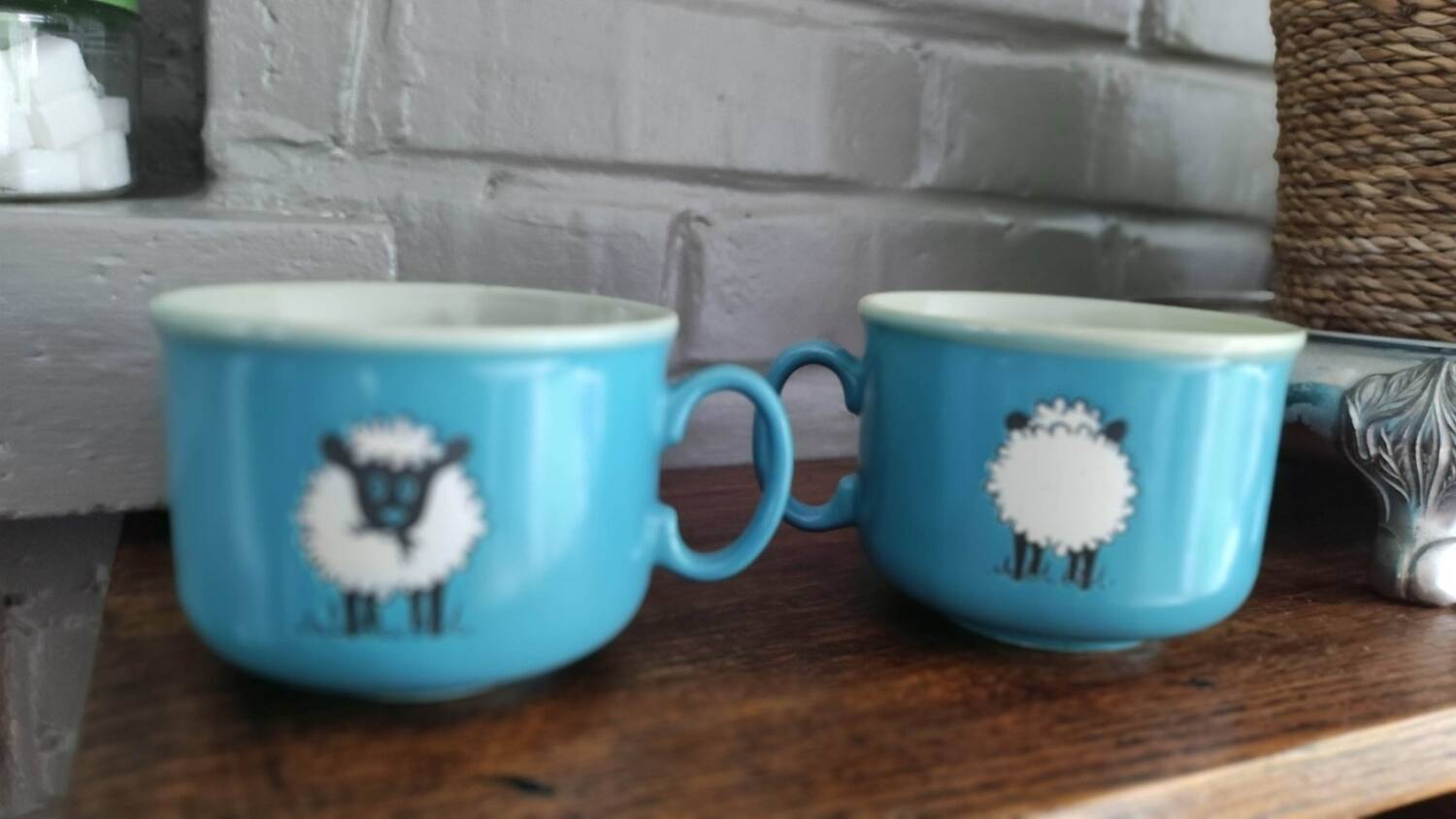 Vintage set of 2 ceramic bowls Just Mugs England