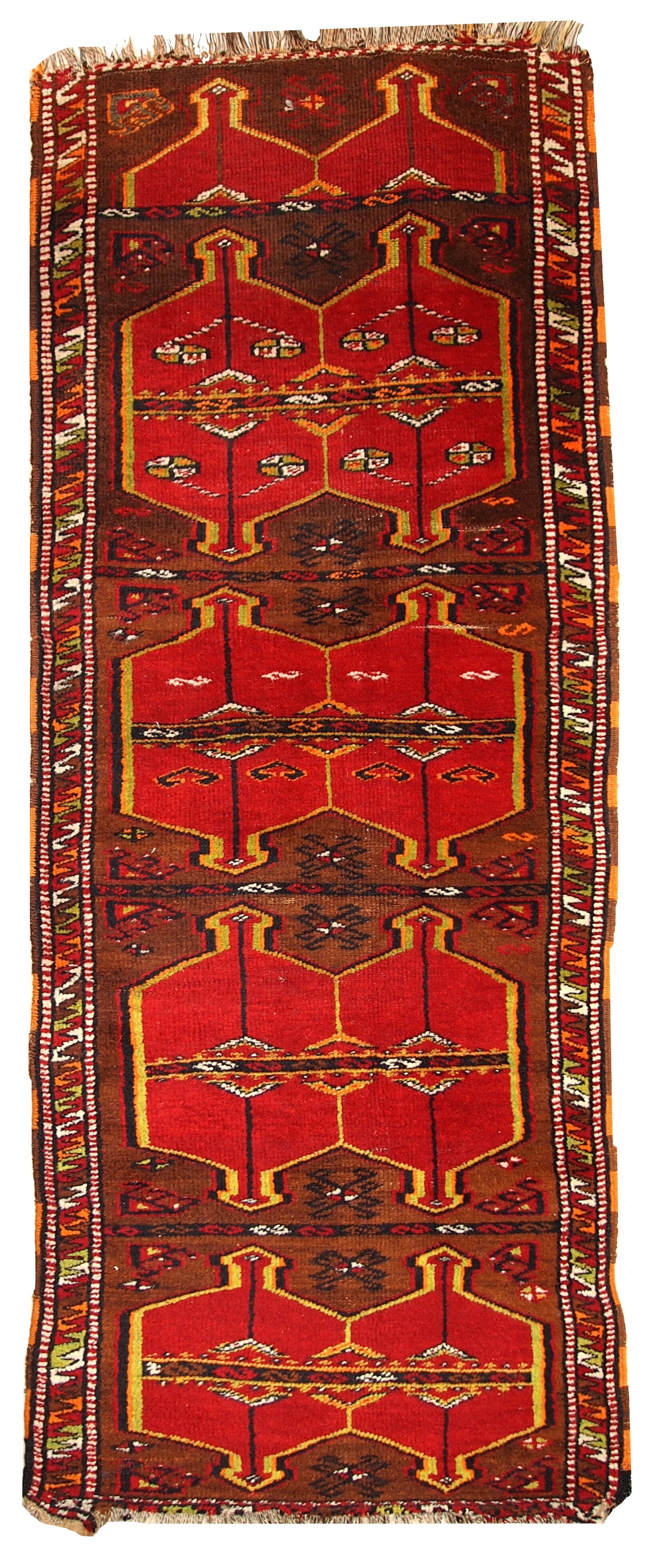 Former carpet Turkish Yastik done hand 76x190cm