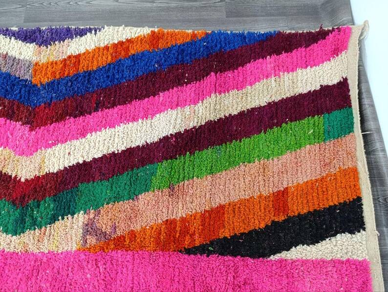 Rare handmade wool rug 200cm x 300cm