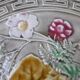 Assiette barbotine