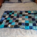 Vintage patchwork throw