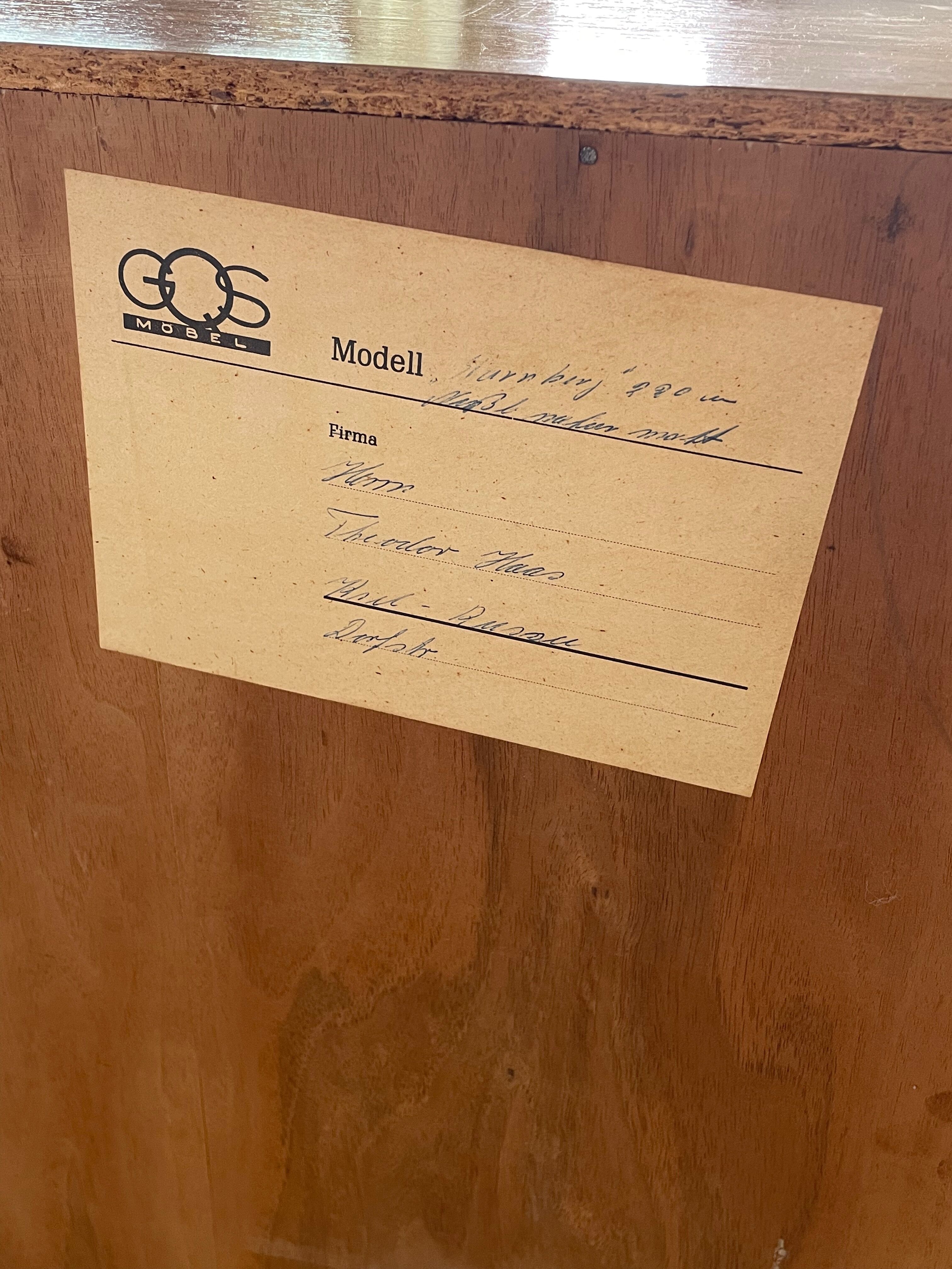 German Enfilade 1950's