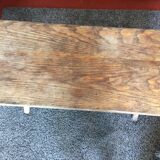 Solid oak coffee table