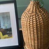 Rattan demijohn