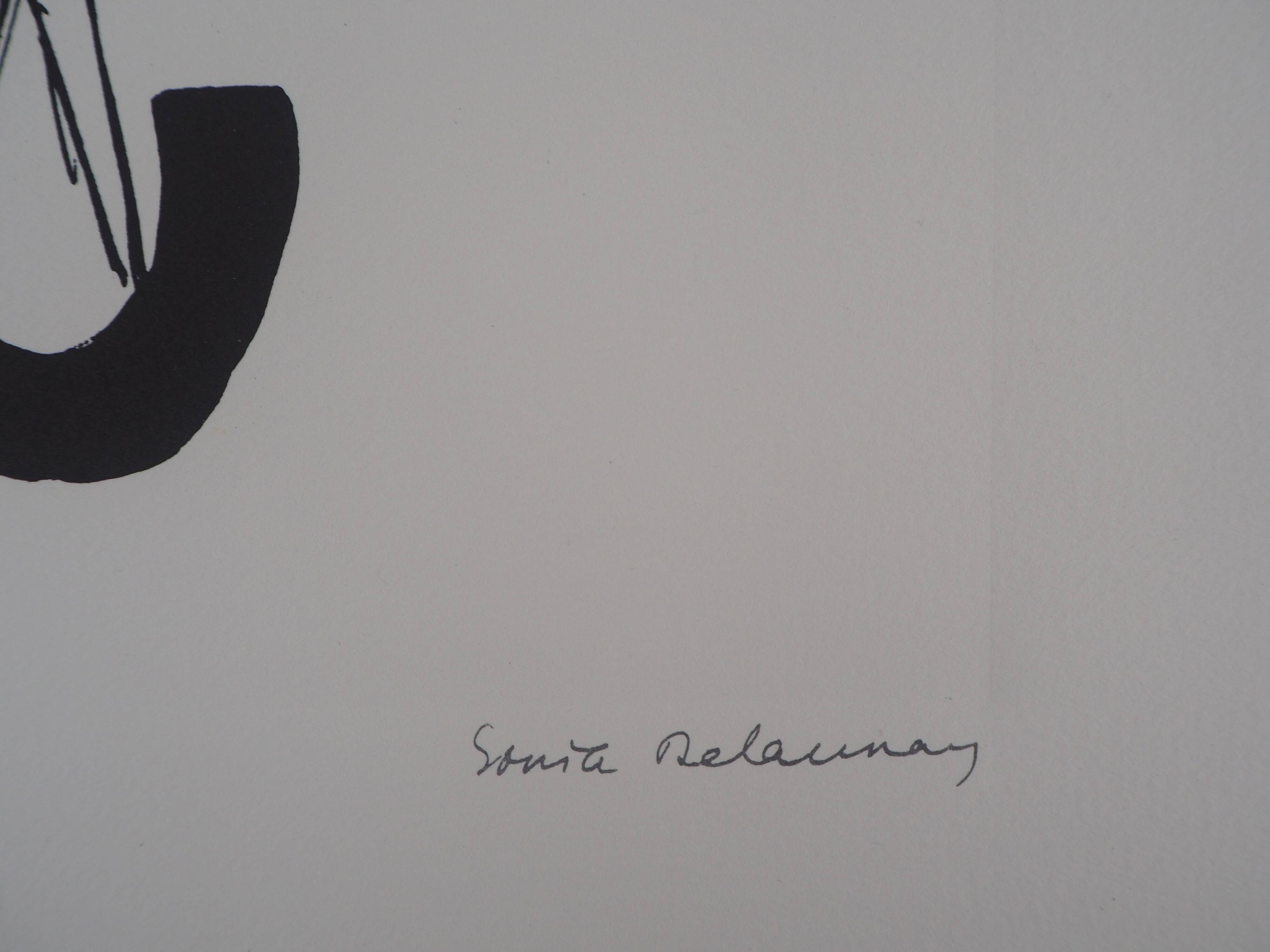 Sonia Delaunay: Dance, Endless Rhythm - Signed lithograph