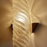 Pair of large Murano glass wall lights