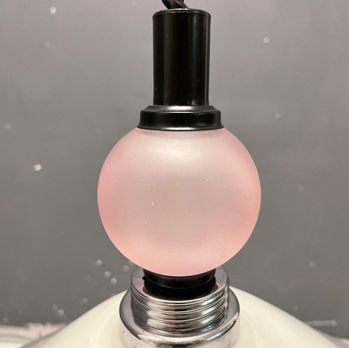 Italian murano glass light pendant, 1970s