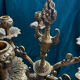 Superb rococo candelabrum. Louis XV, 5 lights. Electrified.