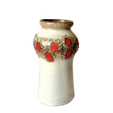 Vintage Strehla Keramik Vase - Fat Lava - East Germany