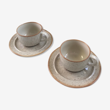 Set de 2 tasses et soucoupes