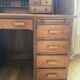 Antique American desk with curtain – original model from the 1920s/30s.