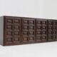 Vintage Spanish Brutalist Sideboard Credenza