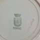 Lot n°1 de 6 assiettes creuses St Amand