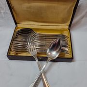 Couverts en argent XVIII ème  tête de bélier