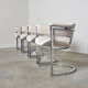 Set of 4 dining chairs by Vittorio Introini, Italy 1970s
