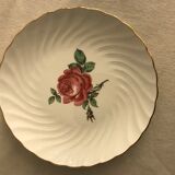 12dessert plates Gien, 1960s