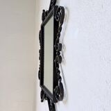 Brutalist wrought iron mirror 1940