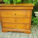 Louis Philippe cherry chest of drawers with lock