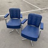 Set of 2 hairdresser's chairs
