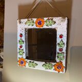 Square ceramic mirror the Argonauts 22x23cm