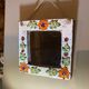 Square ceramic mirror the Argonauts 22x23cm