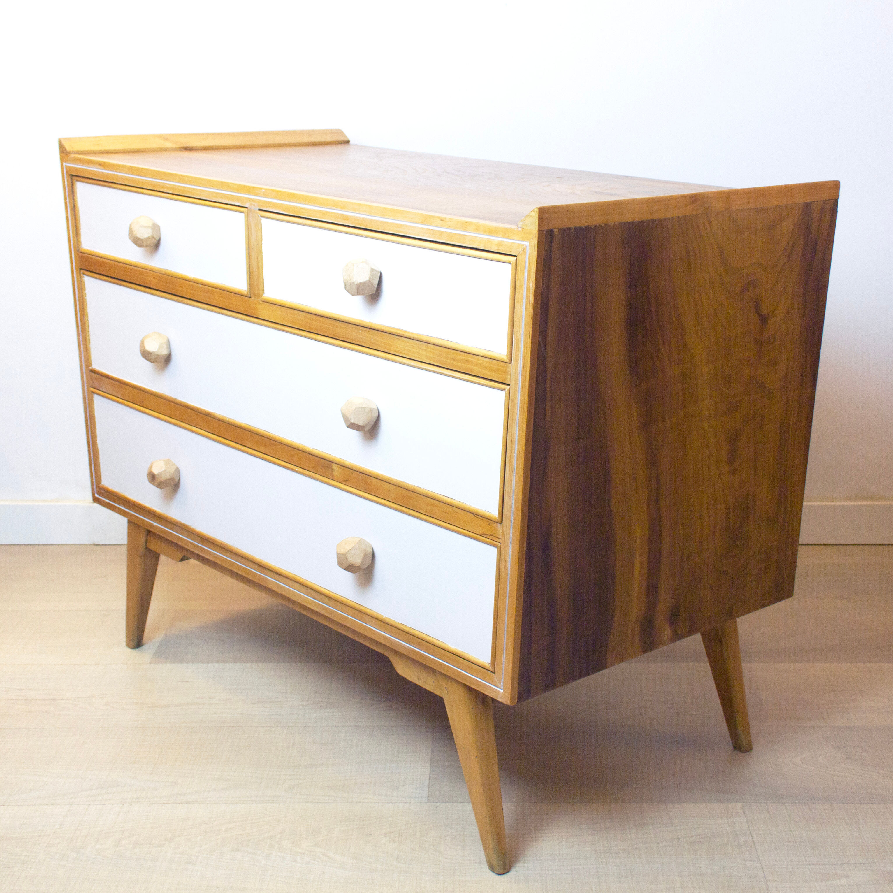 Mid Century Chest Of Drawers, Spain, 1950's
