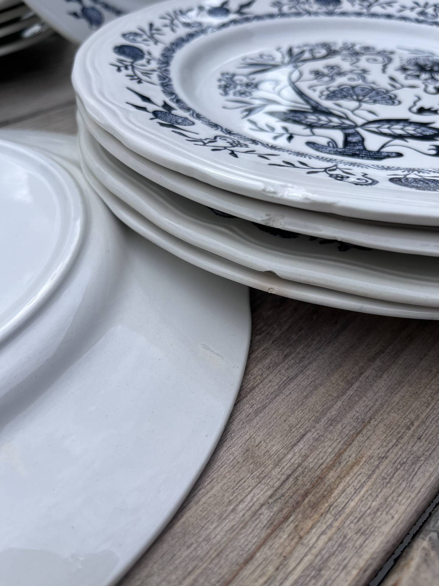 Assiettes plates Kesteloot