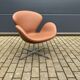 Fritz Hansen Swan chair by Arne Jacobsen in Cognac leather, NEW condition!!