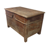 Very large old wooden chest