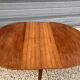 Scandinavian-style round table