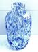 Elegant Soliflore Vase Candle Holder Mirella Thick Blown Glass Speckled New
