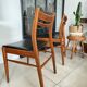 Chaises vintage style scandinave