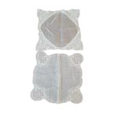 Lot 2 petits napperons faits mains