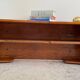 Geometric Wall Shelf Solid Oak Vintage