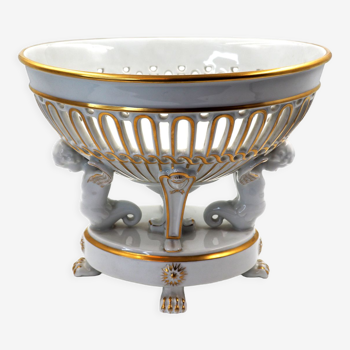 Fürstenberg lion's foot bowl from the late German Empire Empire (1906-1918)