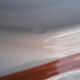 5 earthenware asparagus plates