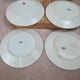 Set of 6 flat plates Badonviller – "oriental" model